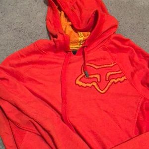 Fox hoodie size large